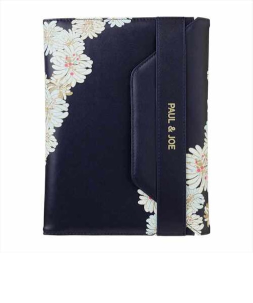 ポール＆ジョー（PAUL＆JOE）　ノートカバー　PAJ-NBC01-NV　クリザンテーム・ネイビー
