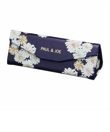 ポール＆ジョー（PAUL＆JOE）　スリムメガネケース　PAJ-GS16-NV　クリザンテーム・ネイビー