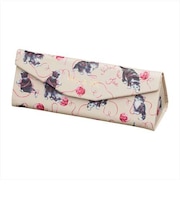 ポール＆ジョー（PAUL＆JOE）　スリムメガネケース　PAJ-GS16-BE　キャッツ・ウィズ・ヤーン