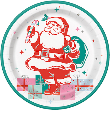 ユニーク　9Pブライトサンタ　U85475　8枚入