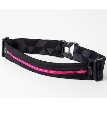 スナップギア（SNAPGREAR）　GLOOPBELT　MESSENGER　HIP　L　ブラック／ホットピンク