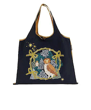 プレーリードッグ（PRAIRIEDOG）　刺繍トートバッグ　DJS－007　フクロウの森