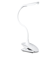 ヤザワ（YAZAWA）　調光式フレキシブルクリップライト　CFL05W02WH　ホワイト