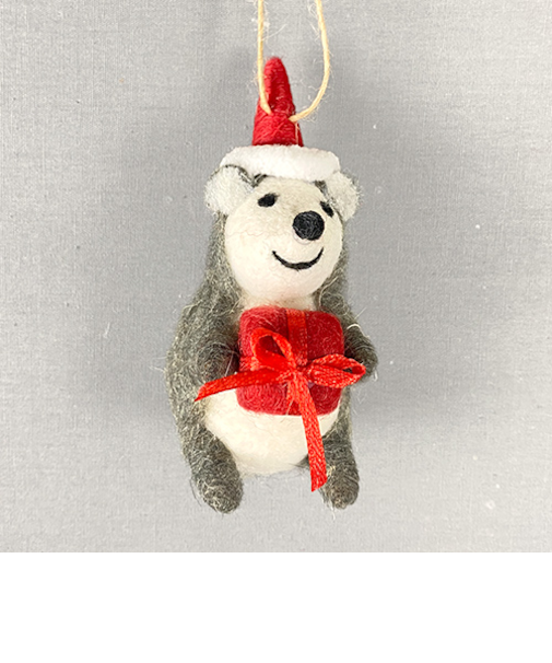 【クリスマス】　南貿易　フェルトベアーオーナメント