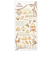 マインドウェイブ　シックミニョンステッカー　82530　ティーパーティー