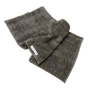 GF無撚糸フェイスタオル ダークブラウン