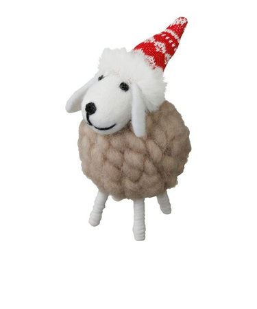 【クリスマス】　マークス（MARK'S）　モコモコアニマル・ヒツジ　ボウシ