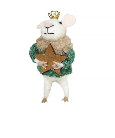 【クリスマス】　アートプリントジャパン　フェルト　マウススター