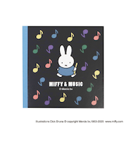 クツワ ミッフィー スクエアメモ MF924 B