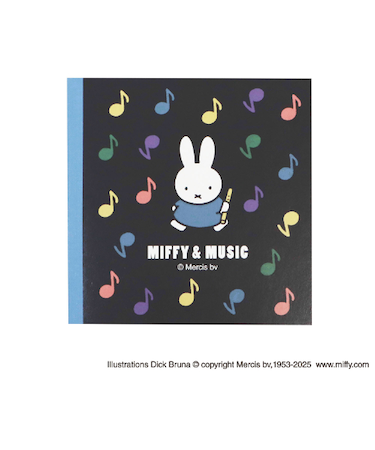 クツワ　ミッフィー　スクエアメモ　MF924　B