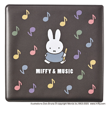 クツワ　ミッフィー　レコード型ミラー　MF929　B