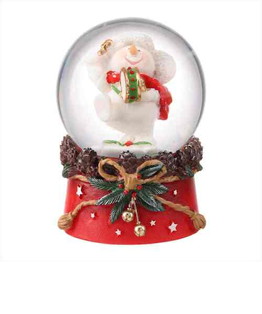 【クリスマス】　マークス（MARK'S）　スノードーム・S　スノーマン