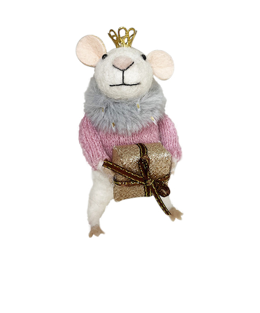 【クリスマス】　アートプリントジャパン　フェルト　マウスギフト