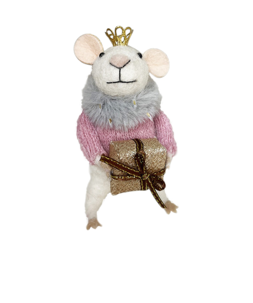 【クリスマス】　アートプリントジャパン　フェルト　マウスギフト