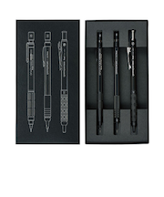 ぺんてる（Pentel）　製図用シャープペン　60周年限定3本セット　PGANAST　【数量限定】