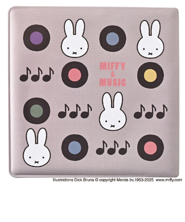 クツワ　ミッフィー　レコード型ミラー　MF929　D