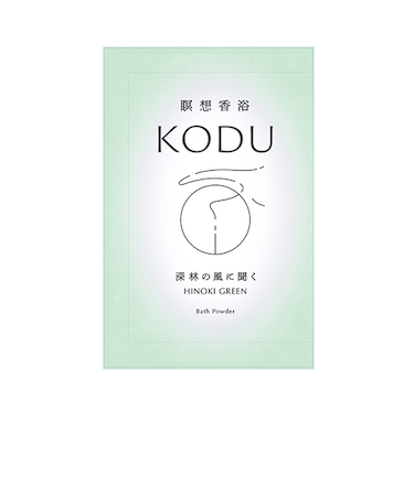 日本香堂　コデュ　ヒノキグリーン　バスパウダー　30g