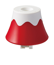 シヤチハタ　ケズリキャップ　富士山　赤