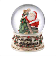 【クリスマス】　マークス（MARK’S）　スノードーム・M　サンタ・ツリー