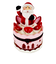 【クリスマス】　アートプリントジャパン　ヒンジボック　ケーキサンタ