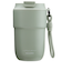 淹れたて続くセラミック加工　ステンレスフタ付きタンブラー　ノサンカ　グリーン