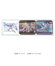 【クリスマス】　ハート　ガンダムガンプラPKGアートキャラタブ缶