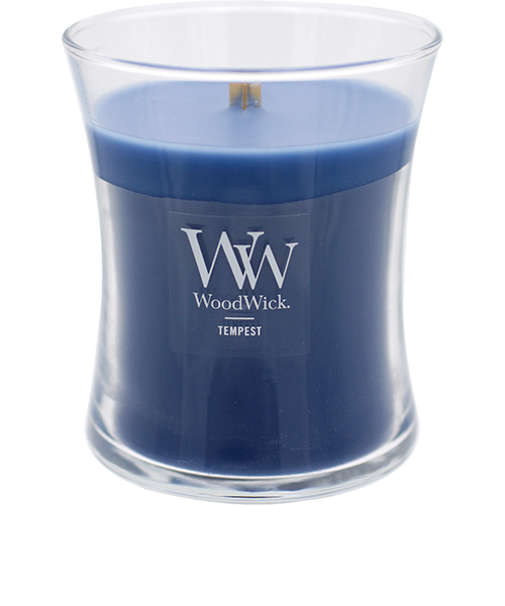 カメヤマ　WoodWick　ジャーキャンドル　M　テンペスト