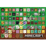 エンスカイ　ジグソーパズル　マインクラフト　Pixel　Icons　1000T-195　1000ピース