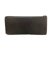 アウ（A＿W）　長財布　AP－001　ブラウン