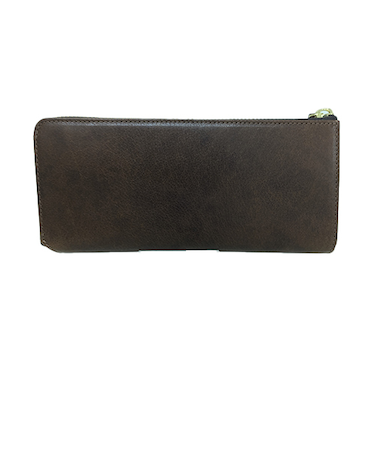 アウ（A＿W）　長財布　AP－001　ブラウン