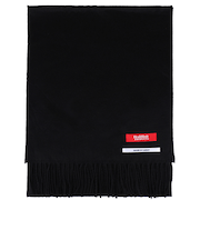 ヘルスニットプロダクト(Healthknit Product) マフラー 無地ブラック