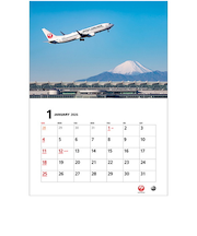 【2026年版・壁掛】 JALブランドコミュニケーション FLEET(普通判) 4058