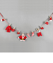 南貿易　サンタ服ガーランド　ＥＣ４２３２１