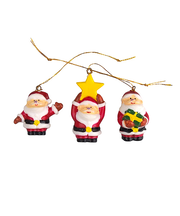 【クリスマス】　ジャパン・オール・クリエイティブ　クリスマスオーナメント　サンタ　XM－151　アソート