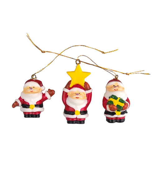 【クリスマス】　ジャパン・オール・クリエイティブ　クリスマスオーナメント　サンタ　XM－151　アソート