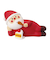 【クリスマス】　デコレ（Decole）　ゴロ寝ケーキサンタ　ZXS‐47938X