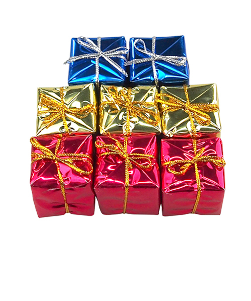 【クリスマス】　クリスマスオーナメント　ギフトボックス　XM－200　マルチカラー