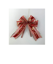 【クリスマス】　ゼットアンドケイ（Z＆K）　ラージボウリボン　MCレッド