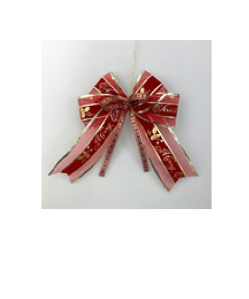 【クリスマス】　ゼットアンドケイ（Z＆K）　ラージボウリボン　MCレッド