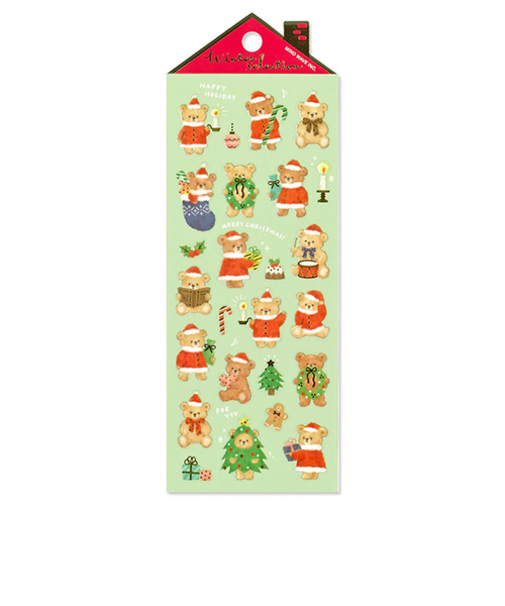 【クリスマス】　マインドウェイブ　ウィンターセレクション　82478　ふわふわクマサンタ