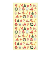 【クリスマス】 ゼットアンドケイ(Z&K) シートシール メリーデコ