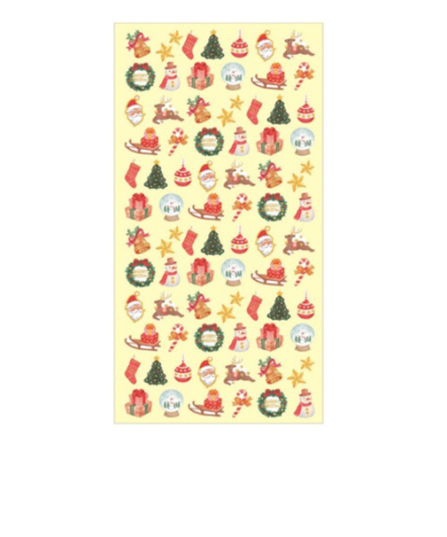 【クリスマス】　ゼットアンドケイ（Z＆K）　シートシール　メリーデコ