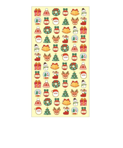 【クリスマス】　ゼットアンドケイ（Z＆K）　シートシール　ハッピーデコ