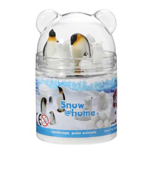 【クリスマス】　あおぞら　スノーアットホーム　ランドスケープ　ポーラアニマル　SN-19