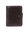 ピーアイディー（PID）　撥水レザー　ミドルウォレット　PAZ1504　チョコ