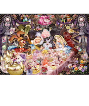 テンヨー ふしぎの国のアリス 醒めない夢のティーパーティー DW-1000-004 世界最小1000ピース