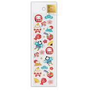 【年賀用品】　エヌビー社　和風シール　ハイカラお正月　2494128