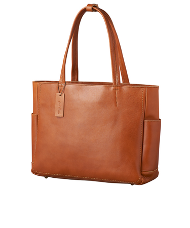 ハンズオリジナル　ガッドワーク　レザートート　M　37500　ブラウン