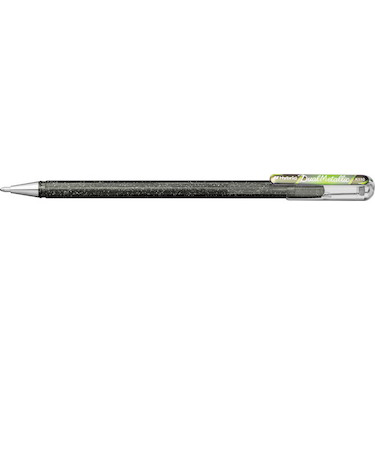 ぺんてる（Pentel）　ハイブリッド　デュアル　メタリック　K110－DMZ　ムーンシルバー
