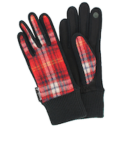 アニエスベー（agnes　b.）　婦人甲チェック　4131AB357　レッド